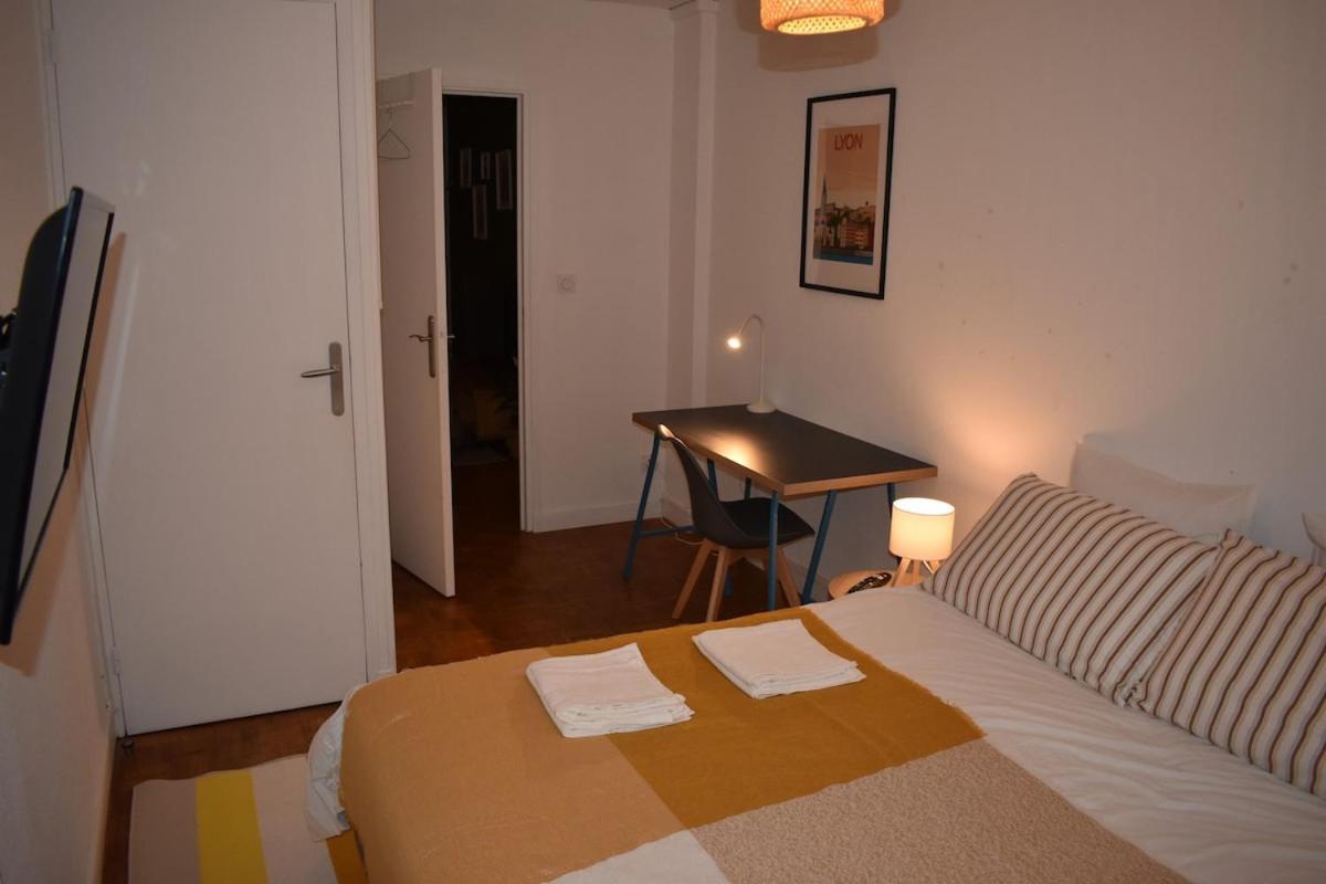 Appartement Lumineux 3 Chambres - Villeurbanne Gratte Ciel Eksteriør billede