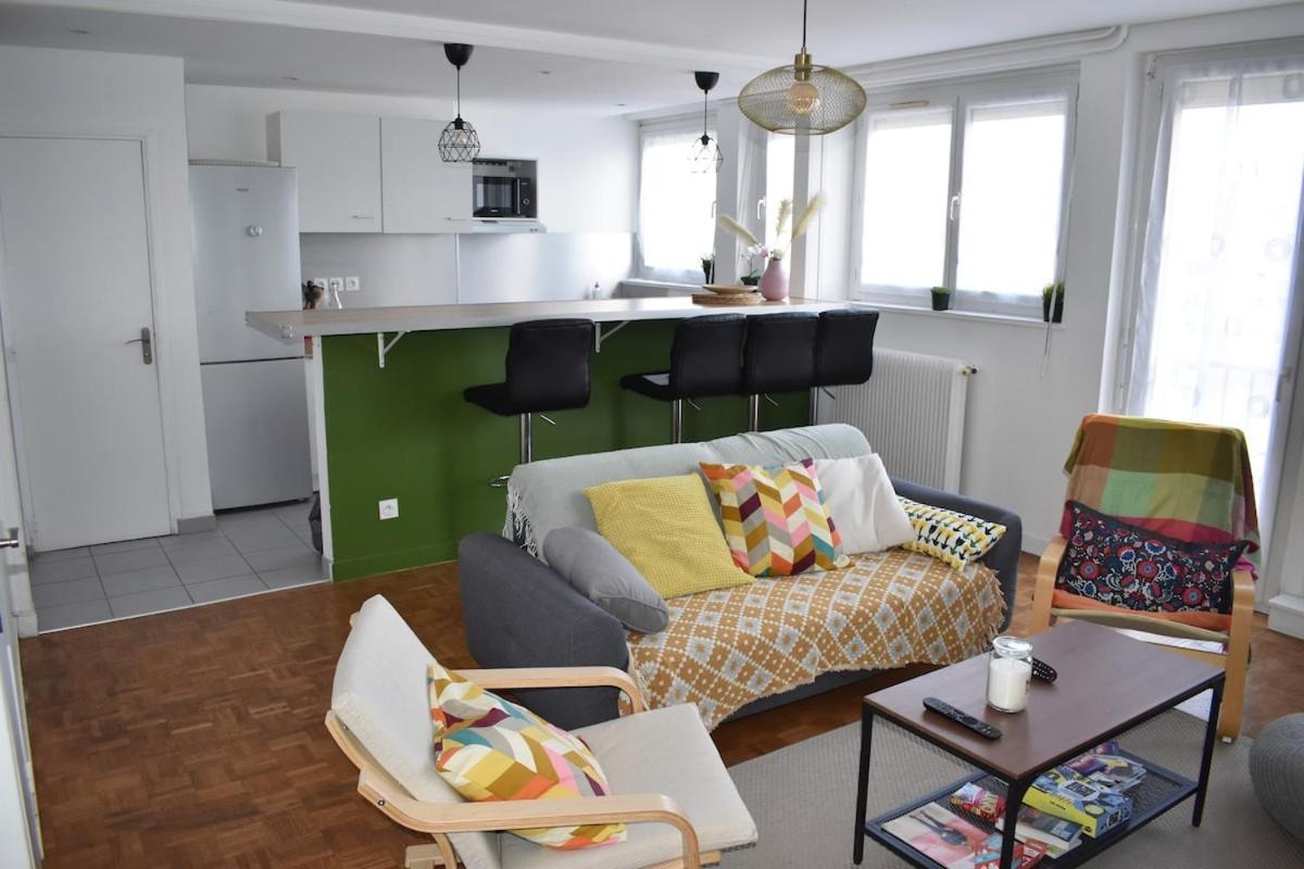 Appartement Lumineux 3 Chambres - Villeurbanne Gratte Ciel Eksteriør billede